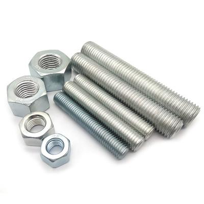 China OEM Carbon Steel Zinc Black Welding A193 B7 All Threaded Rod Bolts Stud Bolt Fastener for sale