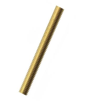 China DIN 975 Threaded Rod Brass M6 M18 M24 UNC/UNF Full Brass Threaded Bar for sale