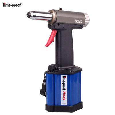 China N240 air riveter and pneumatic rivet gun for 2.4-4.0mm blind rivets all materials blind rivet 2.4-4.0mm all materials for sale