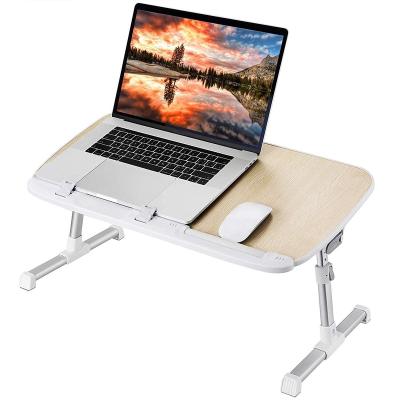 China (Size)Adjustable Foldable and Portable Laptop Desk Computer Tray for Bed Laptop Table Lap Desks Adjustable for Consumer Working Study for sale