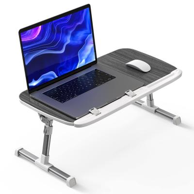 China (Size) Adjustable Foldable Portable Laptop Desk Tray for Bed Foundations Table Lap Desk for sale