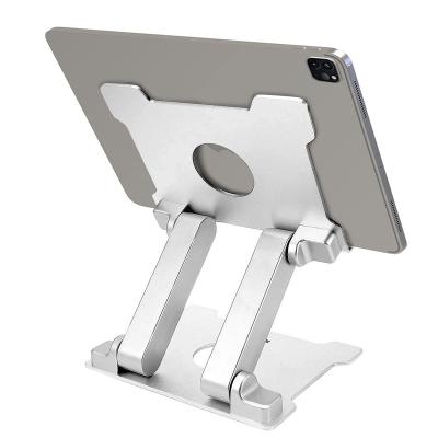 China Quality (Size) Adjustable Tablet Stand, Adjustable Folding Eye Level Aluminum Tablets Stand for sale