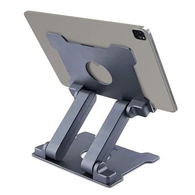 China (Size)Adjustable High Quality Aluminum Tablet Stand Microsoft Surface Series Tablet iPad Series Samsung Galaxy Tabs Laptop Stand For Computer for sale