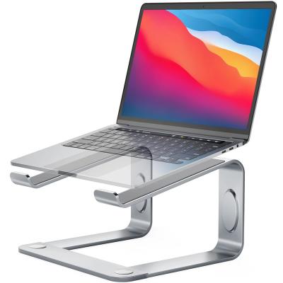 China Other Ergonomic Aluminum Notebook Stand Desk Laptop Stand Detachable Stand For Apple For MacBook Air Pro Laptop for sale