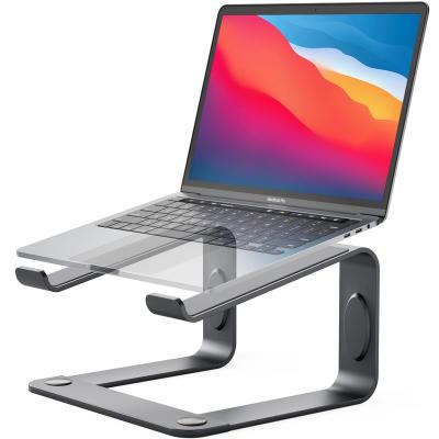 China Other Ergonomic Aluminum Notebook Stand Desktop Laptop Stand Detachable Stand For Apple for sale