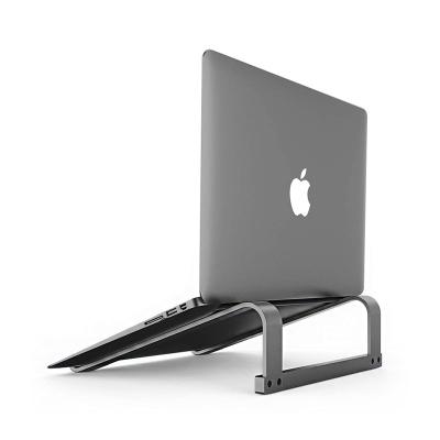 China 2022 Lightweight and Sturdy Lightweight and Sturdy Laptop Stand for MacBook Pro Stable Desktop Stand Ergonomic Aluminum Computer Riser for sale