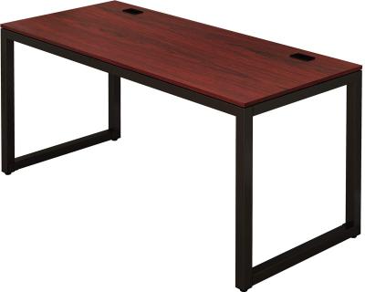 China Nordic Modern Durable Metal Legs Furniture Simple Natural Wood PC Laptop Study Table Computer Standing Desk for sale