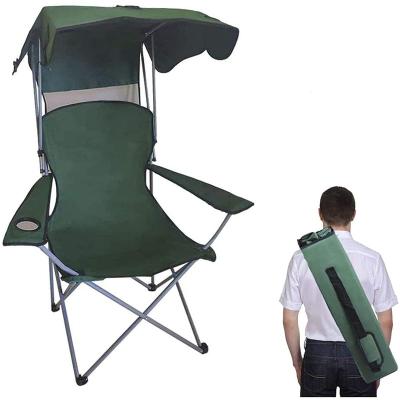 China Adjustable High Quality Comfortable Outdoor Canopy Chair , Durable Folding Seat Heavy Duty Camping Chair for sale