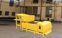 China NdFeB Magnetic Rotor Non Ferrous Metal Separator With Adjustable Splitters And Safety Button for sale