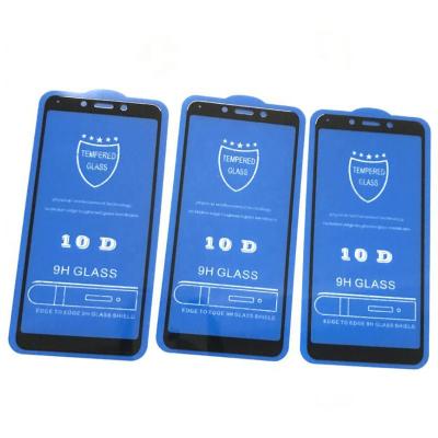 China Full Cover Anti-shatter 10D Curved Tempered Glass For Xiaomi Redmi Note 7 6A Y1 Y2 S2 4X Screen Protector for sale