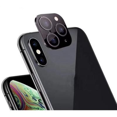 China Seconds Change Camera Lens Sticker Protective Modified Film For iPhone X XS MAX Change To 11 pro max for sale