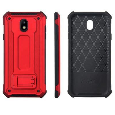 China New Fashion Shockproof Super Armor Dual Layer Protective Magnetic Kickstand Cover Case For Samsung J7 2017 J730 for sale