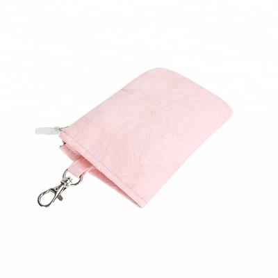 China Lovely girl custom color tyvek wallet recyclable/multiple washable tyvek paper purse/hanging paper wallet for sale