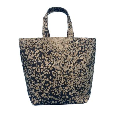 China Waterproof Recycled Waterproof Coffee Grounds Small Niche Cork Coffee Grounds Handbag Shoulder Bag Shopping Bag for sale