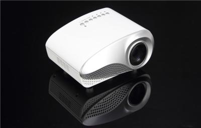 China Small Size White Color High Resolution Projectors / Home Movie Theater Projectors for sale