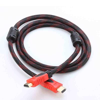 China Gold HD Audio Video Cable Male To Male 1080p Hd Projectors 3D HDMI Cable Laptop / Xbox for sale