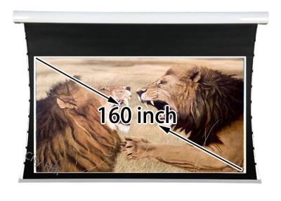 China Custom Aluminum Frame Tab - Tension Screen , Wall Mount Projector Screen 3542 x 1992mm for sale