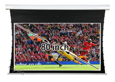 China Cinema Center 80inch Front  Tab - Tension Screen Support 12V Trigger RS232 Control for sale