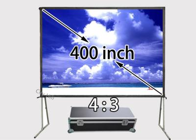 China Home Theater Fast Fold Projection Screen , Portable Rear Projection Screen for sale