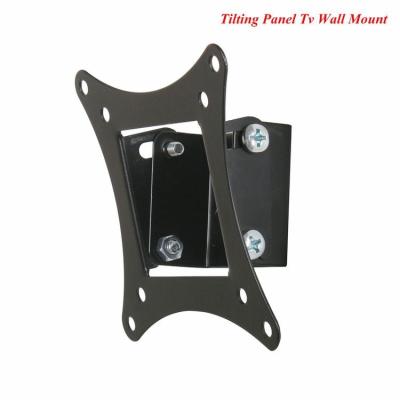 China Black Small Projector Ceiling Wall Mount For Tilting Flat Panel LCD Monitor for sale