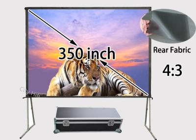 China Foldable Rear Projection Screens 7112 x 5334mm With Portable Storage Case for sale