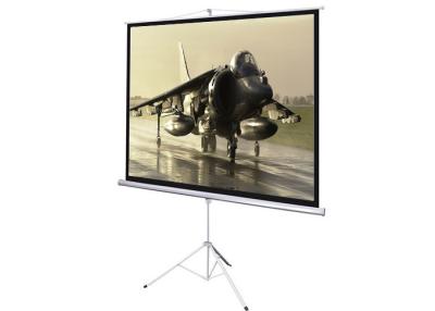 China Easy Setup Tripod Projection Screen 80 X 60 Inch Portable For School Party Show for sale