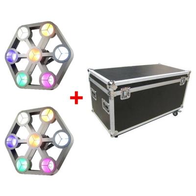 China High Quality DMX DJ Stage Light RGBW 4in1 7PCS 30W Watt LED Matrix Light For DJ Disco Bar Stage for sale