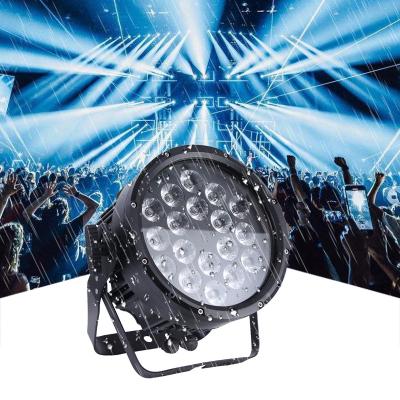 China Waterproof Bar Par Light 18x15w RGBWA 5 in1 Led Par Light Waterproof Par Light IP65 for sale