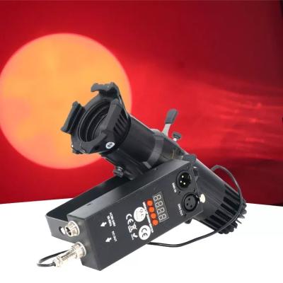 China TV studio 20w mini photography studio cob led rgb video leko profile spotlight stage show lighting for sale