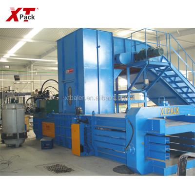 China Hotels Xtpack Hot Sale PET Bottles Packing Press Medium Size Automatic Hydraulic Paper Plastic Machine for sale