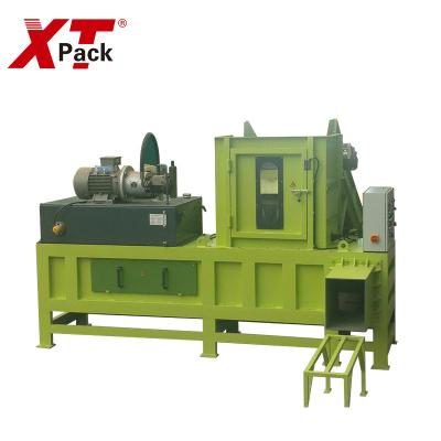 China Conveniently Operation Hydraulic Automatic Wrapping Waste Tissue Compress Press Wood Shaving Machine for sale