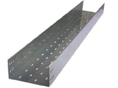 China Electric Slotted Galvanized Steel Cable Tray Bridge Cable Management Trays for sale