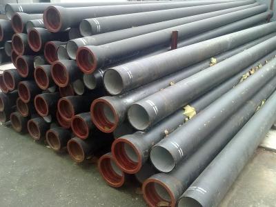 China Tubo dúctil de acero negro galvanizado DN80mm - DN1200mm del hierro en la fontanería en venta