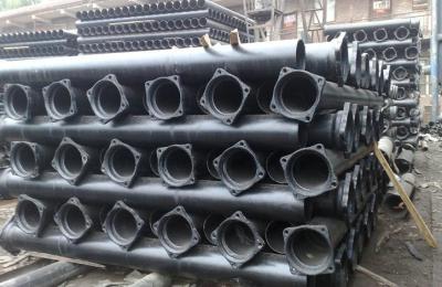 China High Strength Round Ductile Iron Sewer Pipe , DI Water Pipe BSEN545 / EN598 for sale