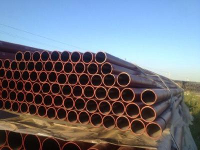 China W Type EN 598 Ductile Black Iron Pipe C151 / A21 , Large Diameter Ductile Steel Pipe for sale