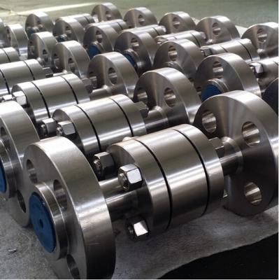 China Flanged Stainless Steel Floating Trunnion Ball Valve 1/2