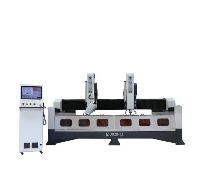 China Stone Engraving Or Cutting Best Price Four Axis Stone Granite Marble Quartz CNC Router Carving Engraving Machine for sale