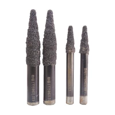 China High Quality Stone CNC Engraving Machine Vacuum Welded CNC Diamond Tool Stone Router Bits For Granite Marble Engraving for sale