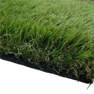 China Football Field PP Material Artificial Turf With Black Backing for sale