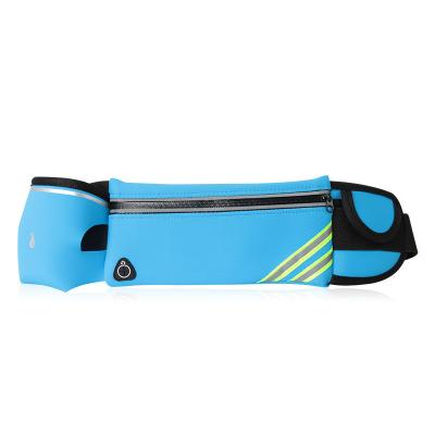 China Running BSCI Sports Outdoor Waterproof Hot Vendor Waterproof Bungee With Mobile Phone And Keys Pocket For Riders Waist Sports Bag for sale