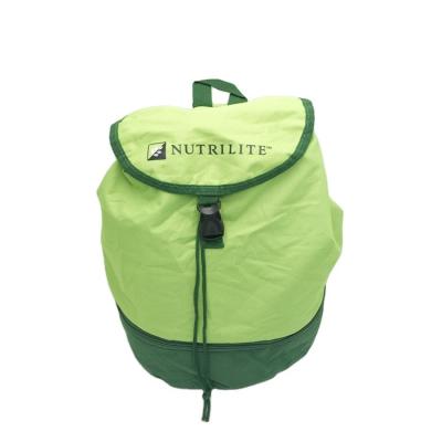 China Shopping Bag Logo Green Drawstring Bag Custom Made Wholesale for sale