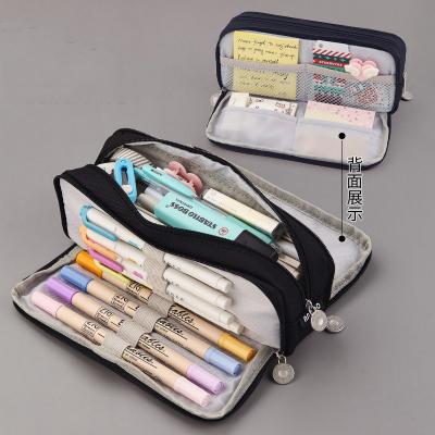 China Schools & Custom Stationary Multi-Function Desks Pencil Case Pen Pocket Organizer Gift Pencil Bag for sale