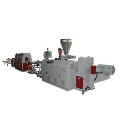 China 32.9 rpm Screw Speed Double-screw PVC Ceiling Panel Production Line for Screw Design for sale