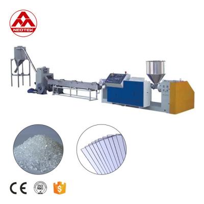 China 380V 50hz Voltage PC Pelletizing Extrusion Line for Manufacturing for sale