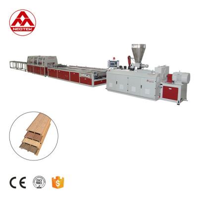 China 100kW Power PVC Based WPC Extrusion Line for Advanced Technology for sale