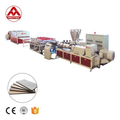 China Customized PVC Foam Board Co-Extrusion Line for Manufacturing Plant 26000x7000x4000 for sale