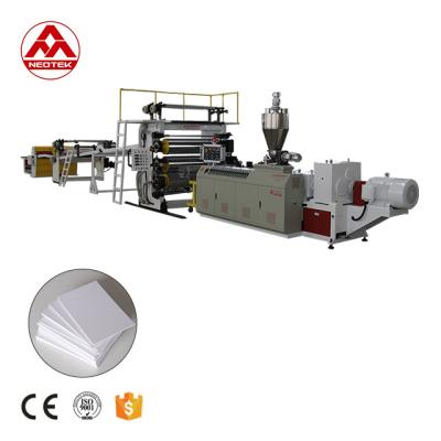 China Screw Material 38CrMoALA PVC Free Foamed Board Extrusion Line with High Productivity for sale