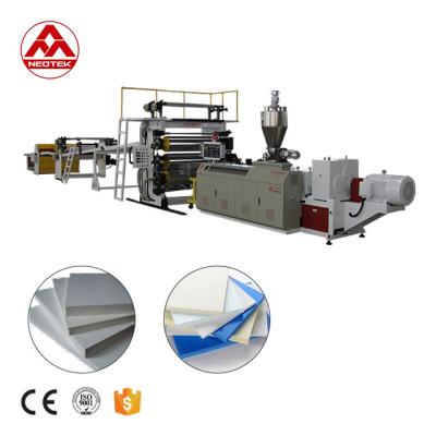 China Twin Screw Co-rotating PVC Free Foamed Board Extrusion Line with 34.7 rpm Screw Speed for sale