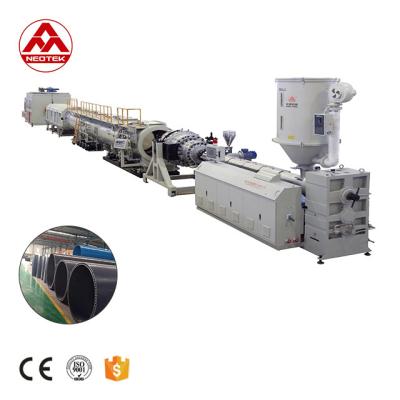 China 90 rpm Screw Speed LG1200 PE Pipe Extrusion Line for Water and Gas Supply 38000 KG for sale