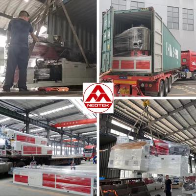 China 5 Heating Zones Plastic Extrusion Machine with Enhanced Design and Advanced PLC Control for sale